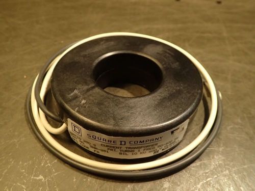 Square D 5NR-251 Coil Ring Current Transformer 250:5 Ratio 10KV 600V