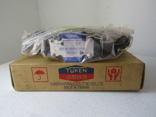 NEW IN BOX YUKEN DSG-01-3C2-A110-50 DIRECTIONAL VALVE NEW