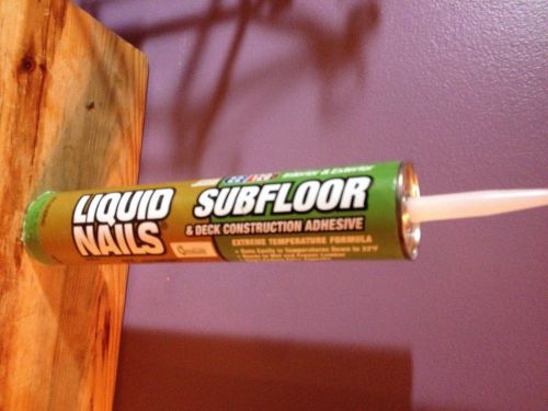 Liquid Nails-Subfloor/Deck Construction Adhesive-Int/Ext-28oz-022078450273