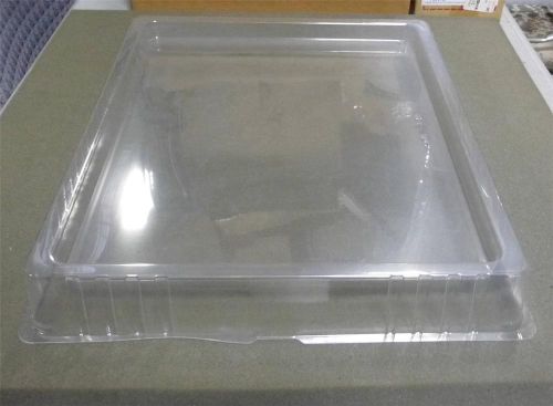 New lot of 10 parade anti-static 18&#034; x 15&#034; x 3&#034; clear plastic top tray for sale