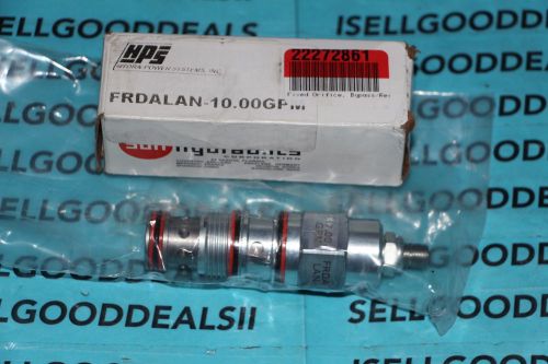 Sun Hydraulics FRDA-LAN Hydraulic Cartridge Valve 7.0 GPM FRDALAN New