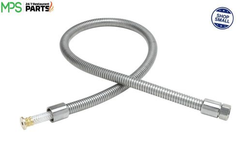 T&amp;S BRASS B-0020-H, 20 FLEXIBLE S STEEL HOSE W/ G