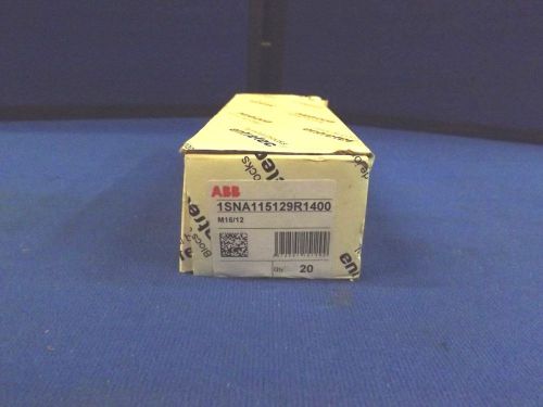 ABB ENTRELEC M16/12 SCREW CLAMP,DIN RAIL,TERMINAL QTY20