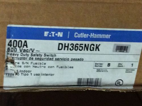 CUTLER HAMMER HEAVY DUTY SAFETY  400A DH365NGK