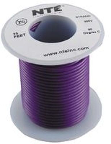 Nte wa08-07-10 hook up wire automotive type 8 gauge stranded 10 ft violet for sale