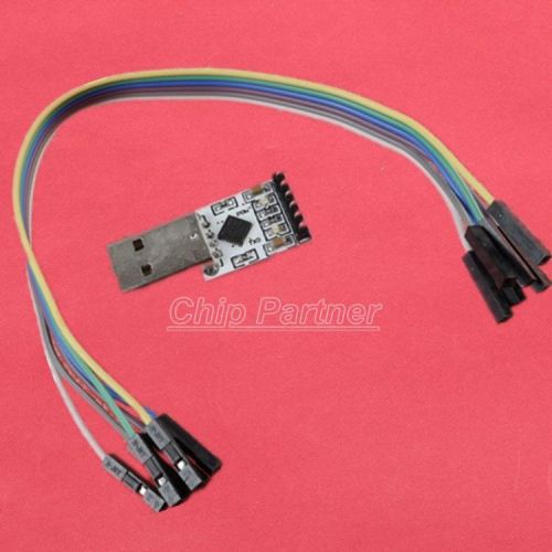 1pcs USB 2.0 to TTL UART 6PIN Module Serial Converter CP2102 STC PRGMR