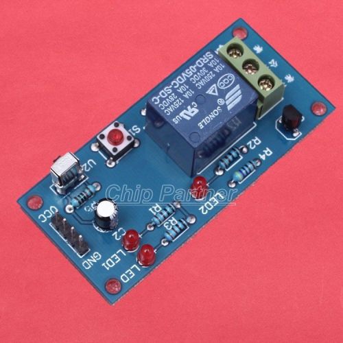 5v 1-channel infrared remote relay module wireless relay module for sale