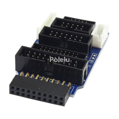 JLINK V8 Adapter Converter for JTAG 2440 6410 ARM Cortex STM32 Interface Board