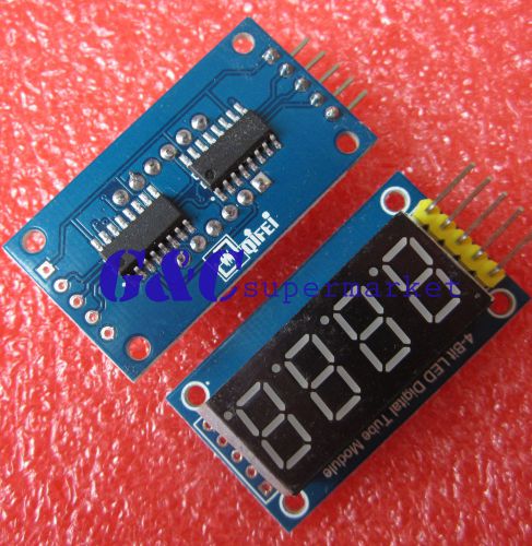 4 bits led digital tube display module four serial module 595 drives m57 for sale