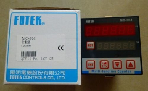 1PC New FOTEK MC-361 Counter