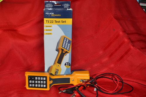 FLUKE NETWORKS TS22A Series Test Set Model #22800001