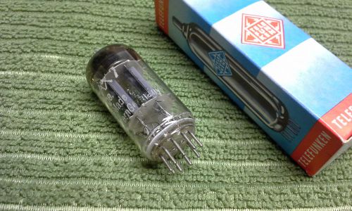 12AX7 dual triode tube hi-end preamp TELEFUNKEN (ECC83) NOS NIB grey long plt