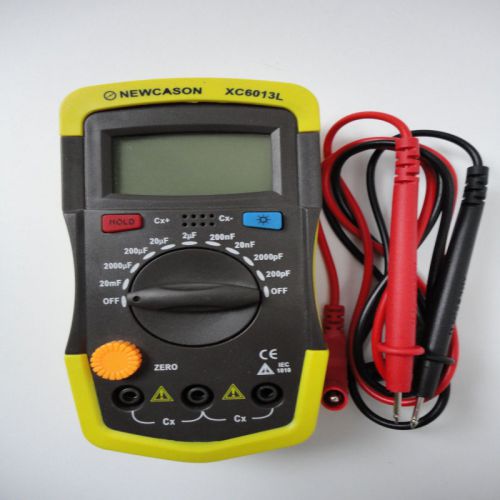 XC6013L Digtital LCD Meter Capacitance Capacitor Tester Tool mFuF Circuit Gauge