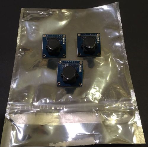 3 Omnivision OV7670 CMOS Camera Modules 640X480 SCCB (I2C) Interface