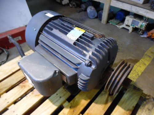 BALDOR 50HP MOTOR CAT: M4115T FR: 326T 230/460V 1760 RPM 3PH USED