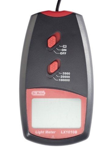 Dr.Meter LX1010B 50,000 Light Meter with LCD Display