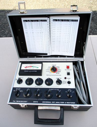 SENCORE ANALYSER THE BEAM BUILDER CR70 UNIVERSAL CRT ANALYSER &amp; RESTORER