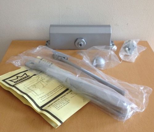 NEW IN BOX DORMA DOOR CLOSER 6690 ALUMINUM FINISH MADE IN USA