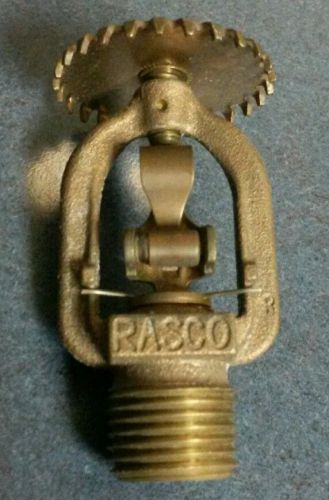 Rasco reliable model g lot of 10  brass upright sprinkler 165f 74c new 1/2&#034; for sale