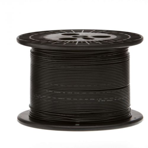 20 AWG Gauge Stranded Hook Up Wire Black 250 ft 0.0320&#034; UL1007 300 Volts