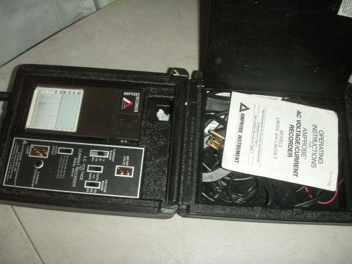 AMPROBE AV21E AC VOLTAGE CURRENT RANGE DATA RECORDER INSTRUMENT AV 21E PRINTER