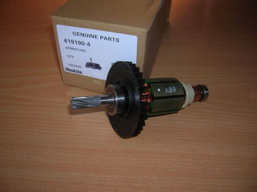 Genuine Makita Armature for  HR240D  part.nr. 619190-4