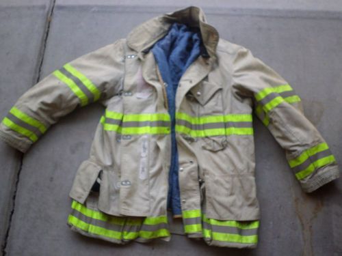 48x35 - Globe Men Firefighter Jacket Turnout Bunker Fire Gear #11 Halloween