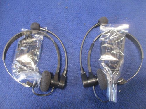 #T202 2 Ideal Head Sets Talkset for LanTek 6 6A 7 7G 3010-70-0015