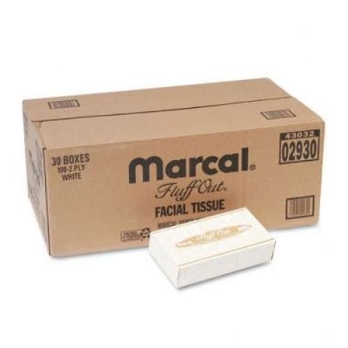 Marcal 2930 fluff out facial tissue 100-pack (case of 30) for sale