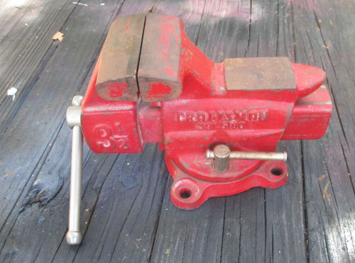 CRAFTSMAN 3-1/2&#034; Swivel Bench ANVIL / VISE #391.5180  ~ Heavy Duty ~ 17 pounds ~