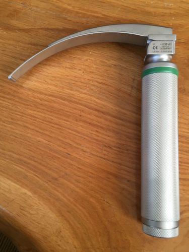 Laryngoscope Heine Classic Mac 4 FO Blade and Hamdle (fiber optical)