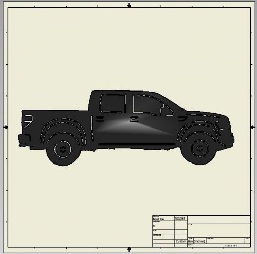 Dxf File ( Ford Raptor )