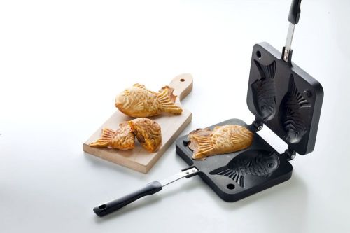 From Japan,Taiyaki Pan Maker,Fish-Shaped Pancake,New