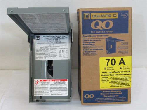 Square d 80438, qo24l70bcp outdoor load center-70a for sale