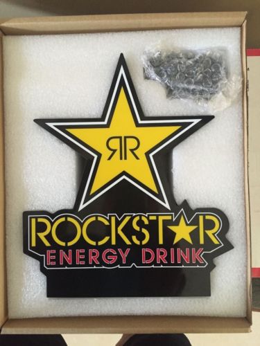 ROCKSTAR LED SIGN SMALL 11&#034; TALL NEW in BOX