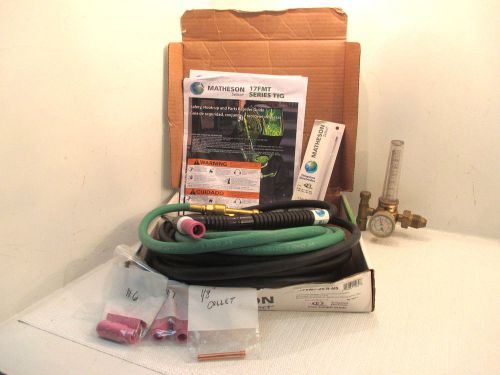 Matheson Select TIG Weld Torch 17FVMT-25-R-MS 150 Amp Flex W/ Valve