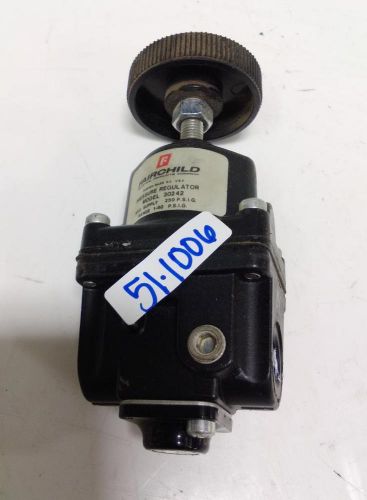 FAIRCHILD 1-60 PSIG PRESSURE REGULATOR MODEL 30242