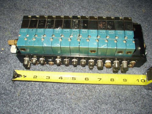 MAC CIRCUIT BAR W (13)  46A-L00-00-JDEP-1FE SOLENOID VALVES &amp; REGULATORS, 24 V.