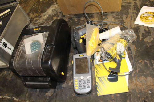 WASP WPL305 PRINTER WITH WPA206 HANDHELD SCANNER