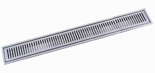 Stainless Steel Floor Register Drain 31.5&#034;x4&#034; , LU80