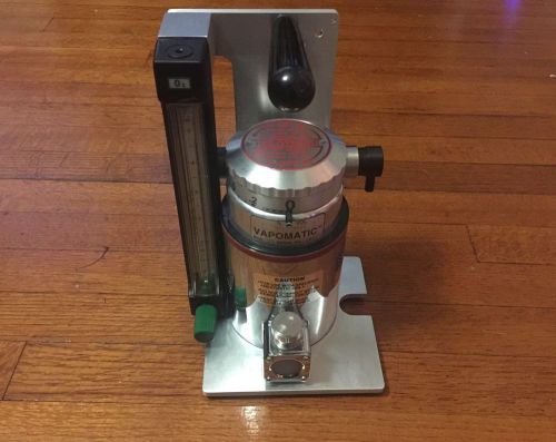 Bickford Vapomatic Halothane Anesthetic Vaporizer Model 2 Veterinary Use