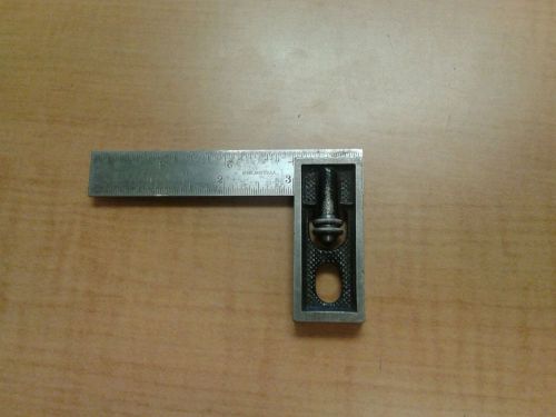 4 Inch Machinist Square No. 13 Made by the L. S. Starrett Company USA