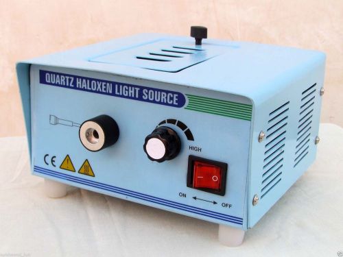 Halogen quartz light source with one lamp storz fitting, hls ehs 3 for sale