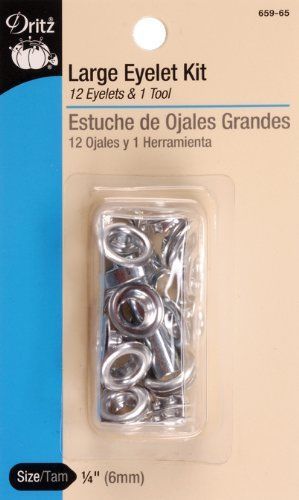 Dritz(R) Eyelets With Tool - Nickel