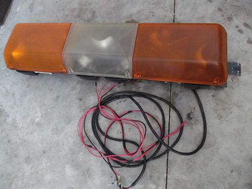 Federal signal corp street hawk light shl series b light bar and control for sale