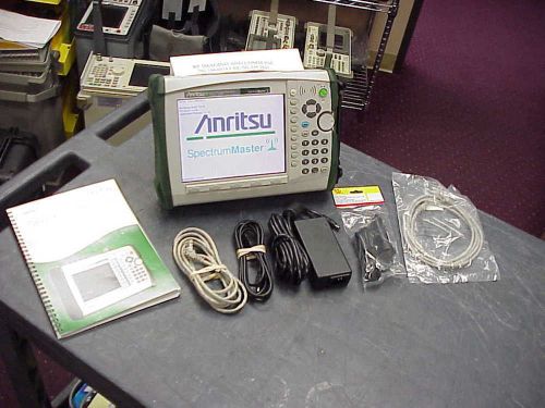 Anritsu ms2724b spectrum analyzer freq 9khz-20ghz with acc opt-25/31-gps for sale