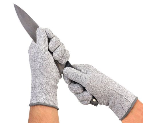 CUT RESISTANT GLOVES: High Quality Fibre, Lightweight, Comfortable Grip, XL