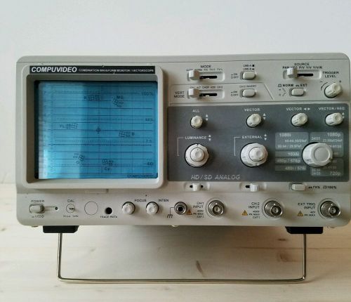 Compuvideo Combination Waveform Moniter / Vectorscope SVR-1100 HDA