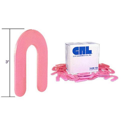 Crl red 1/8&#034; x 3&#034; plastic horseshoe shims 100 packs phs28 for sale