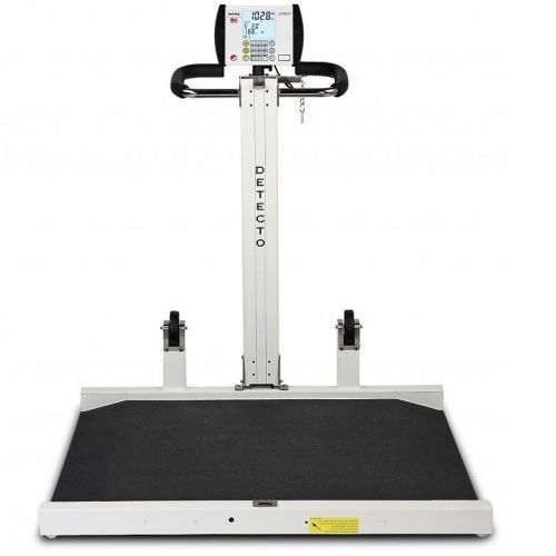 Detecto Digital Portable Fold-Up Wheelchair Scale